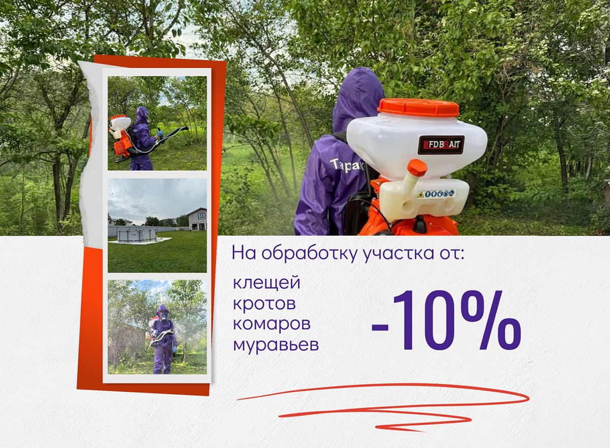 Обработка от клещей